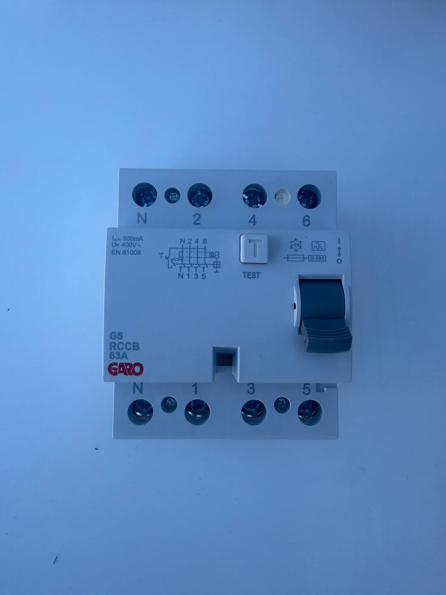 Jordfelsbrytare 63A 300mA 10kA 4P – bild 2
